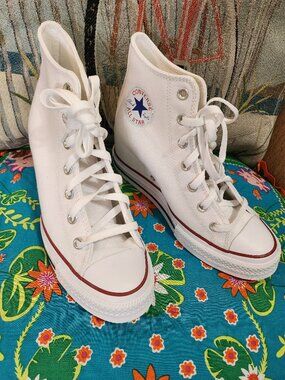 Converse Chuck Taylor All Star Hidden Hill White High Top Sneakers
